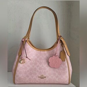🌸Coach Erin Shoulder Bag Powder Pink Bag CEL13🌸